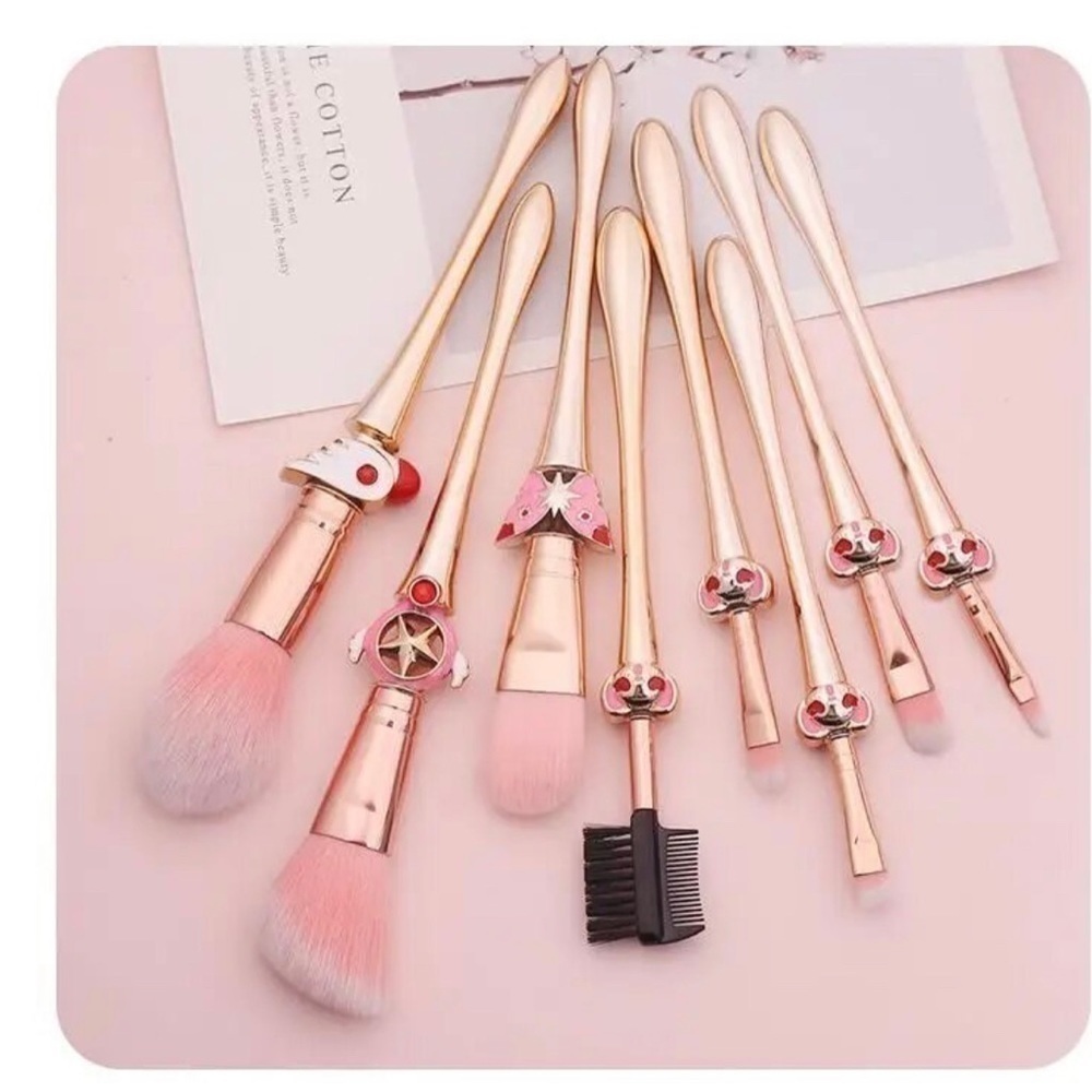 🔥SALE🔥 Cardcaptor Sakura 8 Piece Anime Makeup Brush Set - Picture 3 of 6